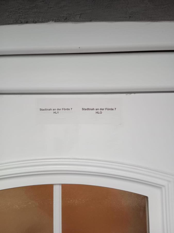 Stadtnah An Der Foerde 7 Hh L 1Og 플렌스부르크 외부 사진